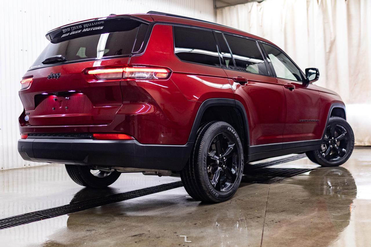 2024 Jeep Grand Cherokee L 4x4 Altitude Leather BCam PSeat Red Deer AB