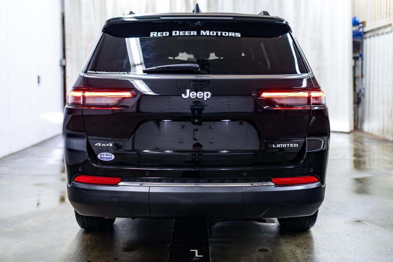 2024 Jeep Grand Cherokee L 4x4 Limited Leather Roof Nav BCam Red Deer AB