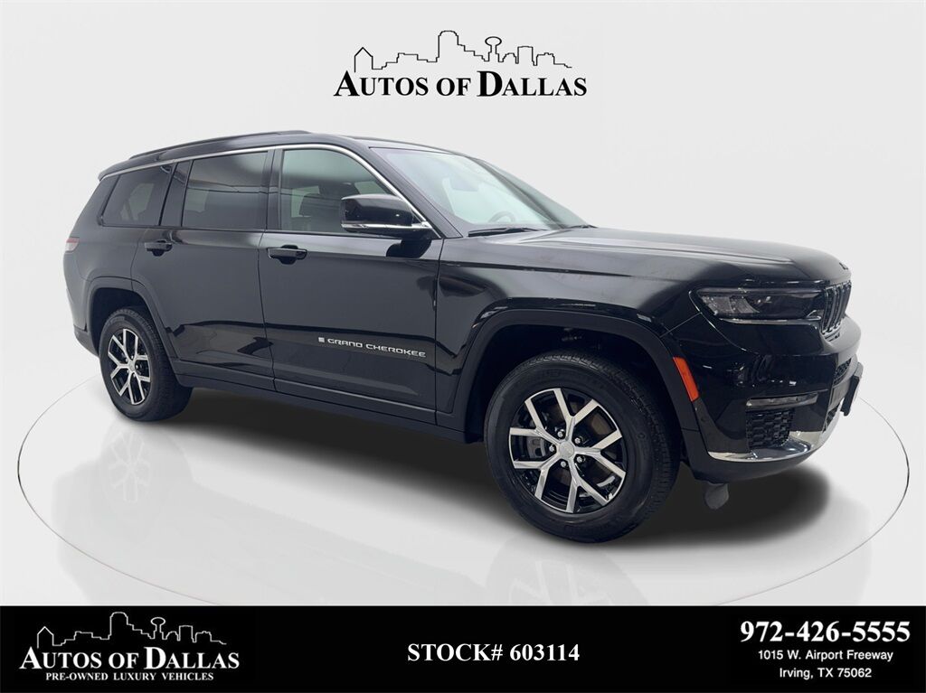 2024 Jeep Grand Cherokee L Limited NAV,CAM,PANO,HTD STS,BLIND SPOT,3RD ROW