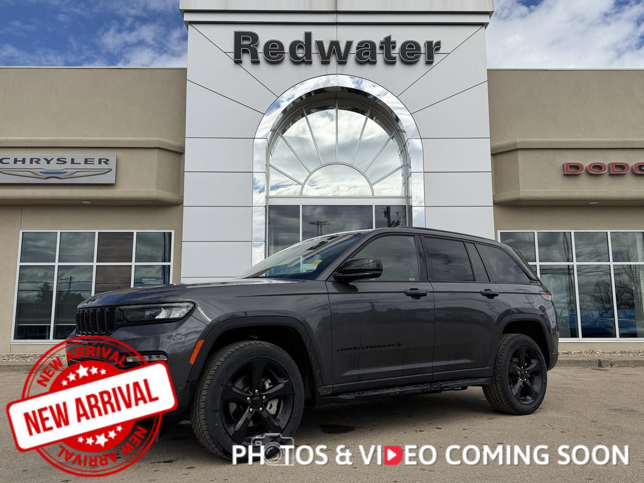 2024 Jeep Grand Cherokee Limited 4WD | V6 | Leather | NAV | Black Appearance Package | 2IN Gloss Black Wheels | Heated Seats