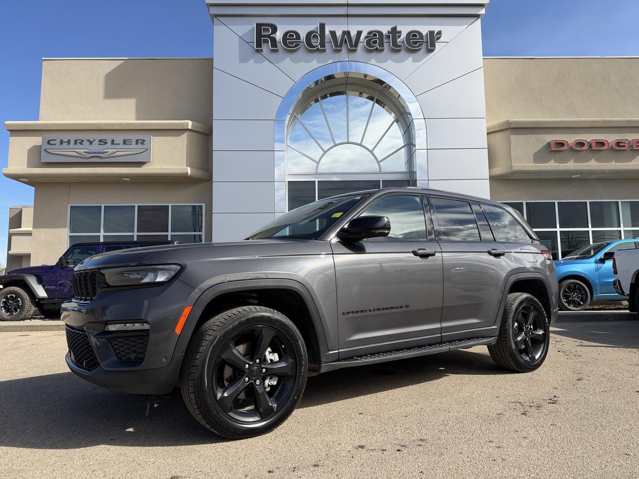2024 Jeep Grand Cherokee Limited 4WD | V6 | Leather | NAV | Black Appearance Package | 2IN Gloss Black Wheels | Heated Seats