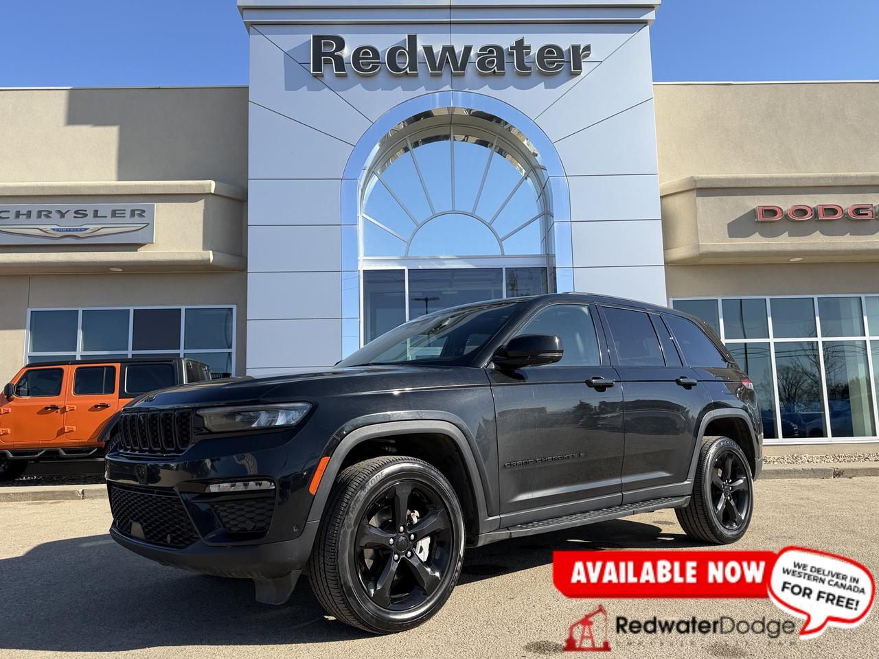 2024 Jeep Grand Cherokee Limited 4WD | V6 | NAV | Leather | Heated Seats | Power Liftgate | 20IN Gloss Black Wheels