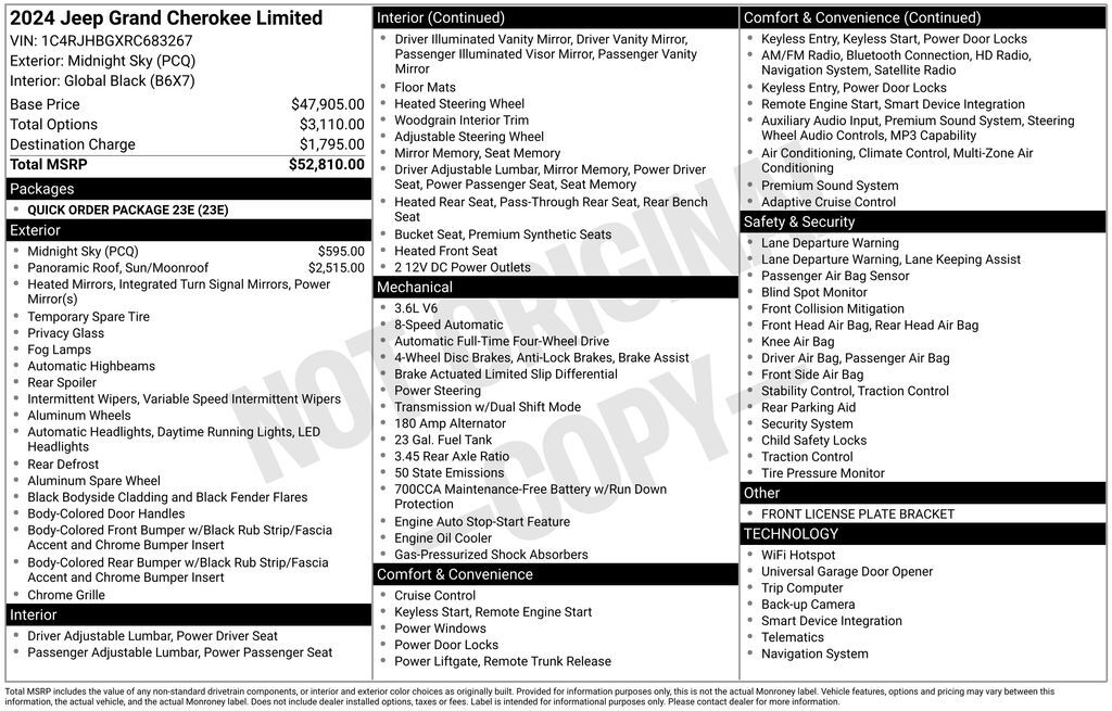 2024 Jeep Grand Cherokee Limited Akron OH