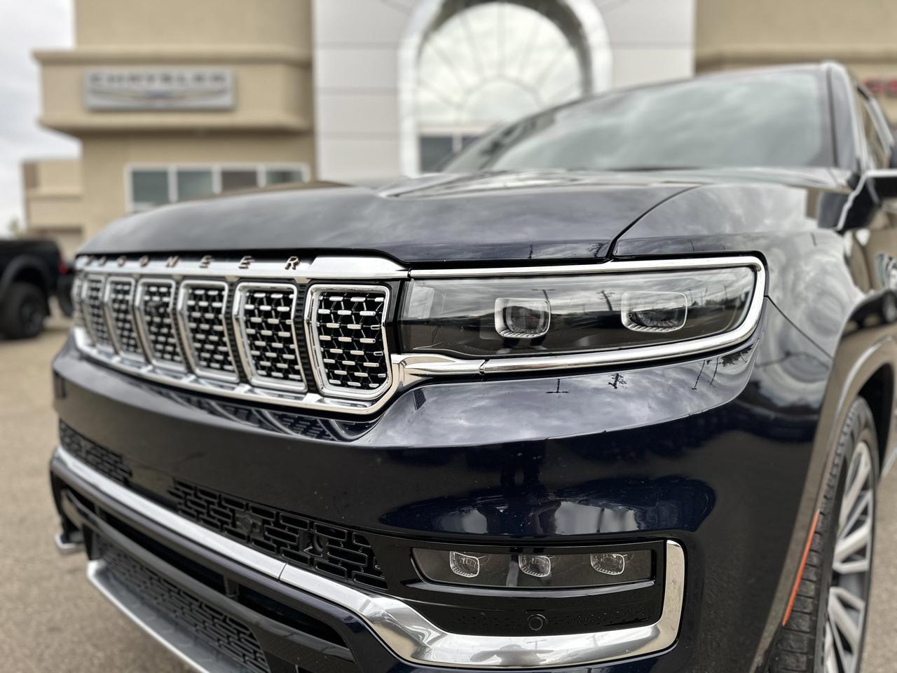 2024 Jeep Grand Wagoneer L Series III 4x4 | Low KMs | 3L Hurricane | Leather | NAV | Heated Vented Seats | Sunroof Redwater AB