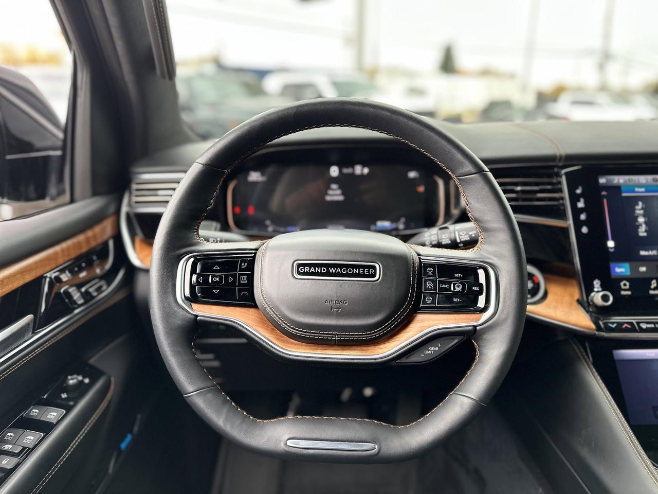 2024 Jeep Grand Wagoneer L Series III 4x4 | Low KMs | 3L Hurricane | Leather | NAV | Heated Vented Seats | Sunroof Redwater AB