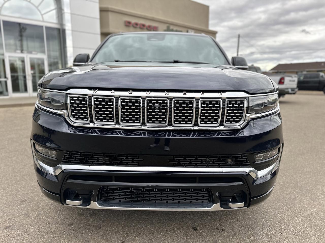 2024 Jeep Grand Wagoneer L Series III 4x4 | Low KMs | 3L Hurricane | Leather | NAV | Heated Vented Seats | Sunroof Redwater AB