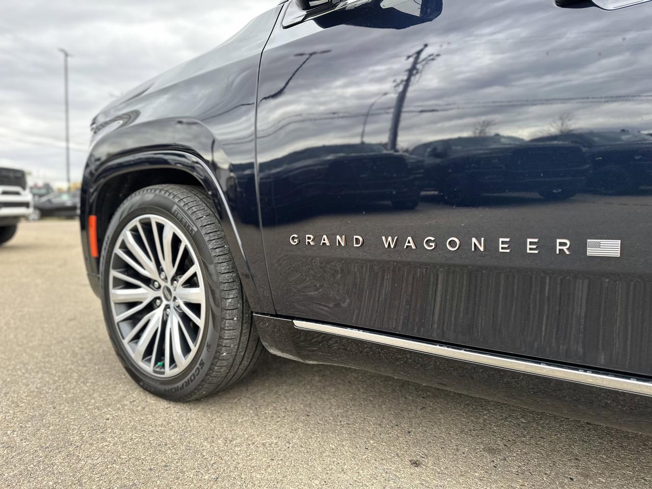 2024 Jeep Grand Wagoneer L Series III 4x4 | Low KMs | 3L Hurricane | Leather | NAV | Heated Vented Seats | Sunroof Redwater AB