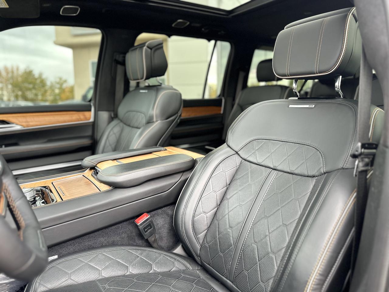 2024 Jeep Grand Wagoneer L Series III 4x4 | Low KMs | 3L Hurricane | Leather | NAV | Heated Vented Seats | Sunroof Redwater AB