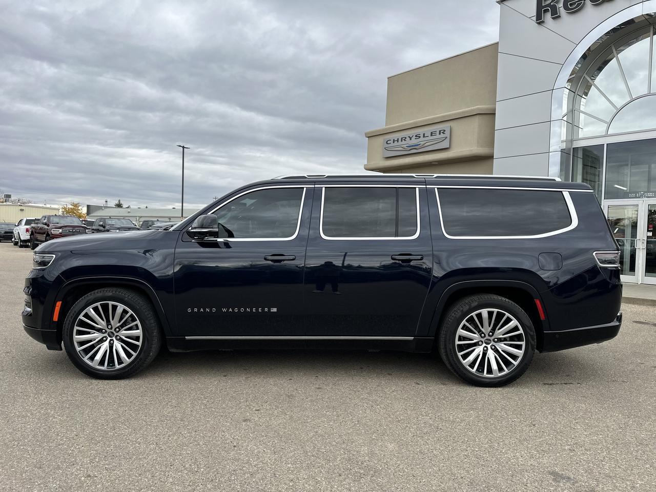 2024 Jeep Grand Wagoneer L Series III 4x4 | Low KMs | 3L Hurricane | Leather | NAV | Heated Vented Seats | Sunroof Redwater AB