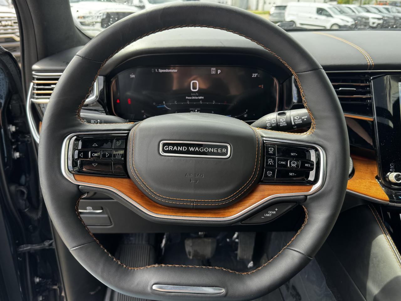 2024 Jeep Grand Wagoneer L Series III 4x4 | Low KMs | 3L Hurricane | Leather | NAV | Heated Vented Seats | Sunroof Redwater AB