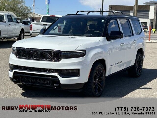2024 Jeep Grand Wagoneer Series II Obsidian Elko NV