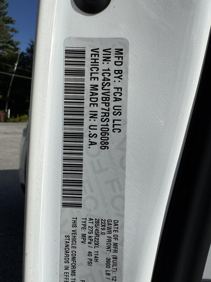 2024 Jeep Wagoneer Series II Charlton MA