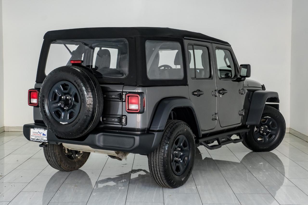 2024 Jeep Wrangler 4-DOOR SPORT 4WD SOFT TOP CONVERTIBLE REAR CAMERA KEYLESS START BLUETOOTH Carrollton TX