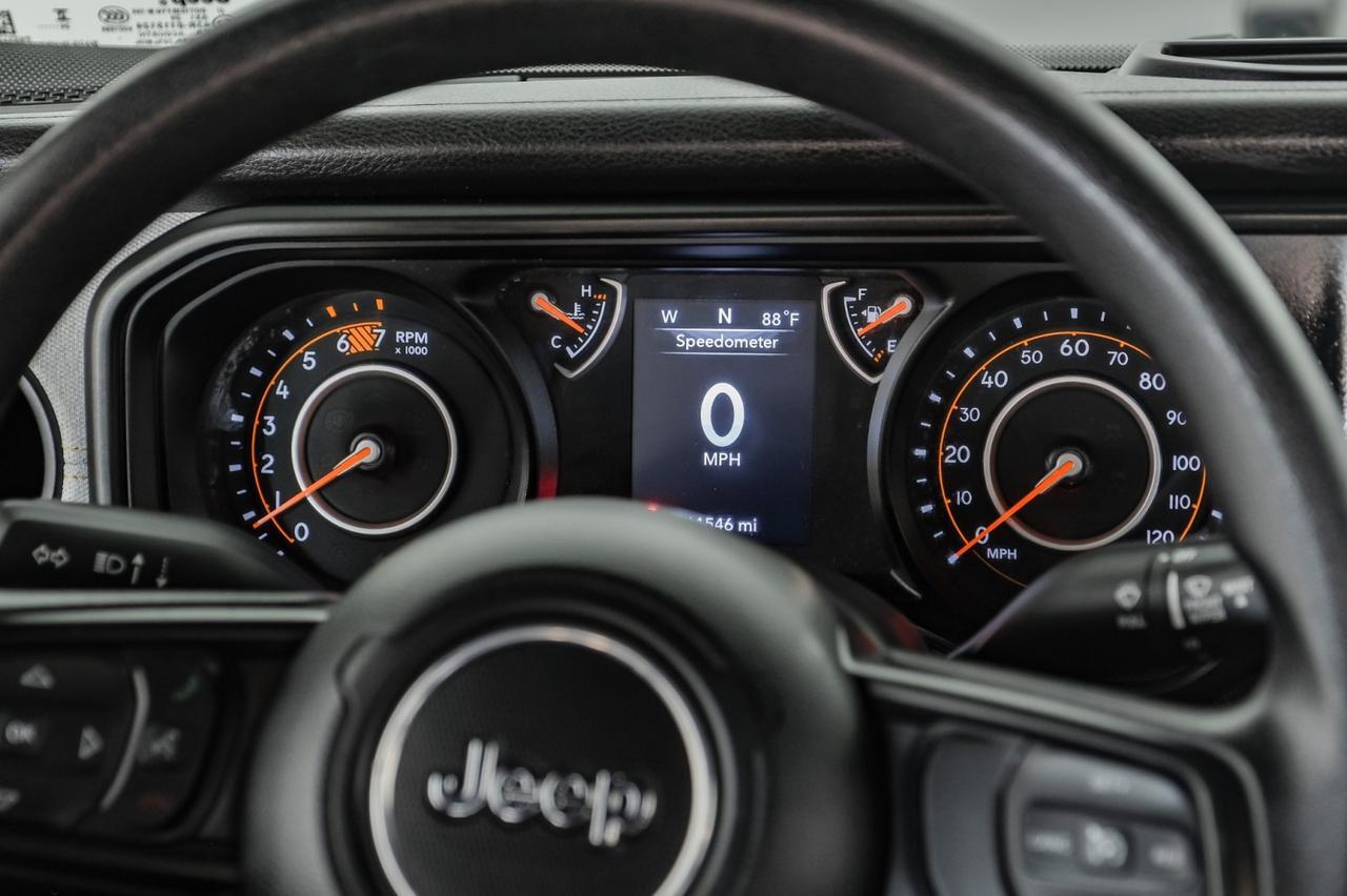 2024 Jeep Wrangler 4-DOOR SPORT 4WD SOFT TOP CONVERTIBLE REAR CAMERA KEYLESS START BLUETOOTH Carrollton TX