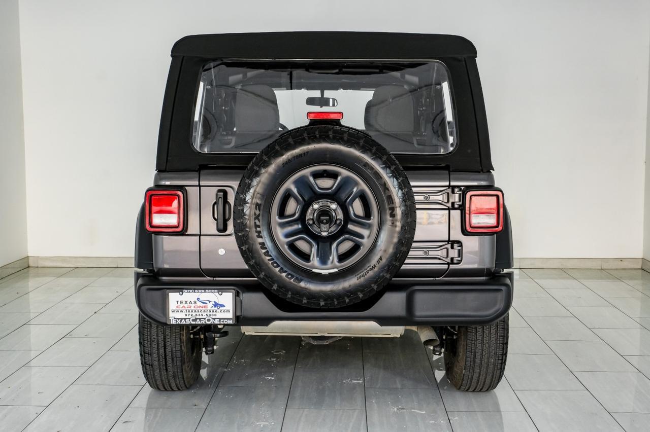 2024 Jeep Wrangler 4-DOOR SPORT 4WD SOFT TOP CONVERTIBLE REAR CAMERA KEYLESS START BLUETOOTH Carrollton TX