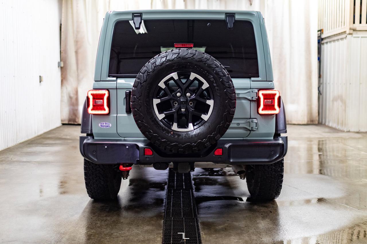 2024 Jeep Wrangler 4x4 Rubicon Leather Nav BCam Red Deer AB