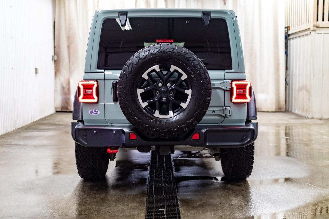 2024 Jeep Wrangler 4x4 Rubicon Leather Nav BCam Red Deer AB