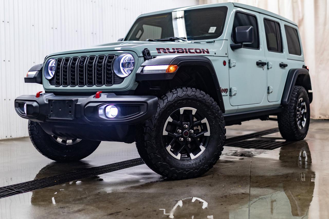 2024 Jeep Wrangler 4x4 Rubicon Leather Nav BCam Red Deer AB