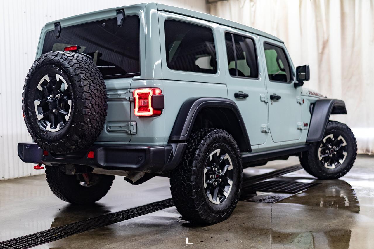 2024 Jeep Wrangler 4x4 Rubicon Leather Nav BCam Red Deer AB