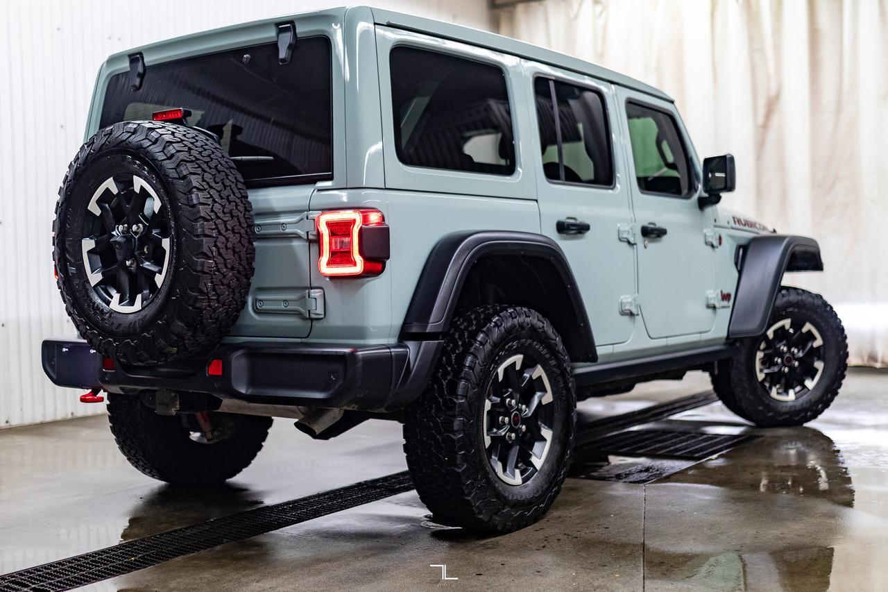 2024 Jeep Wrangler 4x4 Rubicon Leather Nav BCam Red Deer AB