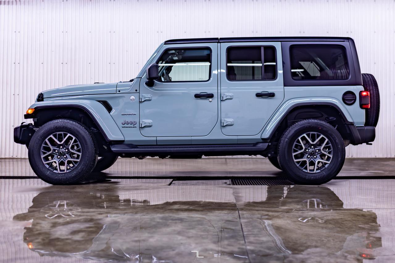 2024 Jeep Wrangler 4x4 Sahara Heated Seats BCam Red Deer AB