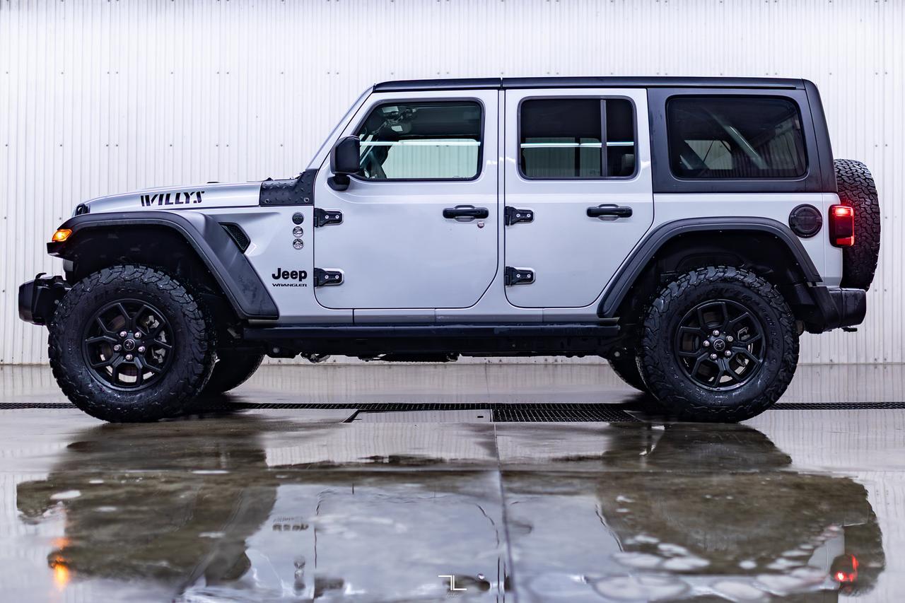 2024 Jeep Wrangler 4x4 Willys BCam Red Deer AB