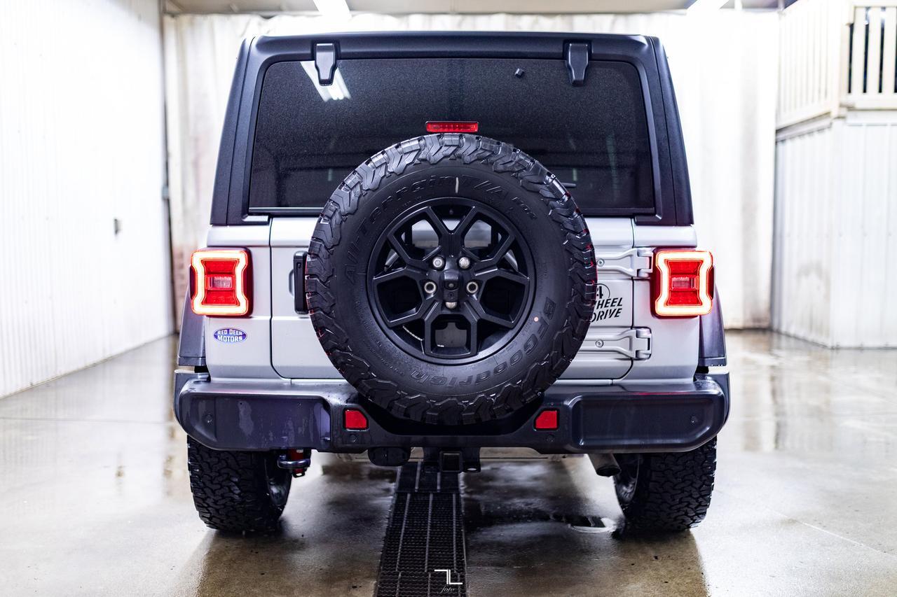 2024 Jeep Wrangler 4x4 Willys BCam Red Deer AB