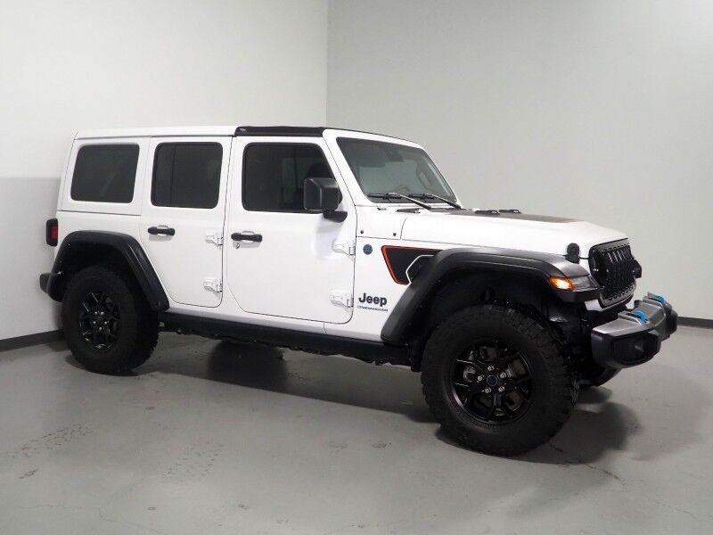2024 Jeep Wrangler 4xe Jeep Beach *ADAPTIVE CRUISE, COLLISION ALERT w/BRAKING, BACKUP-CAMERA, COLOR TOUCHSCREEN, MOPAR SUNRIDER HARD TOP, KATZKIN LEATHER, KEYLESS ENTRY, TRAILER TOW GROUP, LED HEADLIGHTS, ANDROID & APPLE