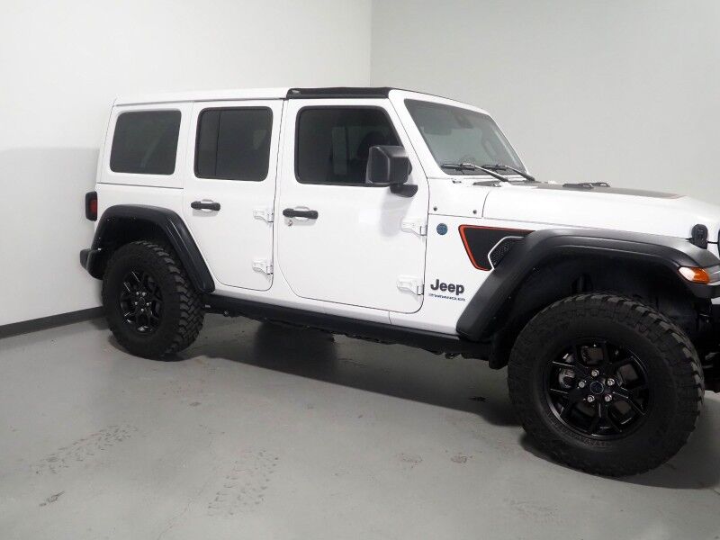 2024 Jeep Wrangler 4xe Jeep Beach *ADAPTIVE CRUISE, COLLISION ALERT w/BRAKING, BACKUP-CAMERA, COLOR TOUCHSCREEN, MOPAR SUNRIDER HARD TOP, KATZKIN LEATHER, KEYLESS ENTRY, TRAILER TOW GROUP, LED HEADLIGHTS, ANDROID & APPLE Round Rock TX