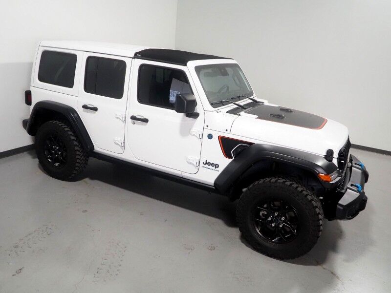 2024 Jeep Wrangler 4xe Jeep Beach *ADAPTIVE CRUISE, COLLISION ALERT w/BRAKING, BACKUP-CAMERA, COLOR TOUCHSCREEN, MOPAR SUNRIDER HARD TOP, KATZKIN LEATHER, KEYLESS ENTRY, TRAILER TOW GROUP, LED HEADLIGHTS, ANDROID & APPLE Round Rock TX