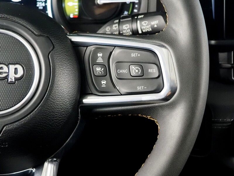 2024 Jeep Wrangler 4xe Sahara *ADAPTIVE CRUISE, SAFETY ALERTS, BACKUP-CAMERA, COLOR TOUCHSCREEN, 3-PIECE HARD TOP, MCKINLEY LEATHER, HEATED SEATS/STEERING, REMOTE START, LED HEADLIGHTS, ANDROID & APPLE Round Rock TX