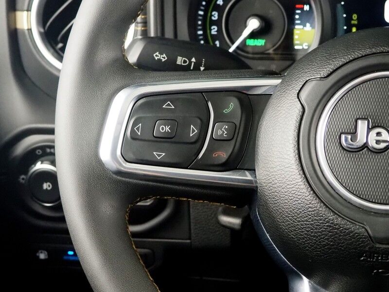 2024 Jeep Wrangler 4xe Sahara *ADAPTIVE CRUISE, SAFETY ALERTS, BACKUP-CAMERA, COLOR TOUCHSCREEN, 3-PIECE HARD TOP, MCKINLEY LEATHER, HEATED SEATS/STEERING, REMOTE START, LED HEADLIGHTS, ANDROID & APPLE Round Rock TX