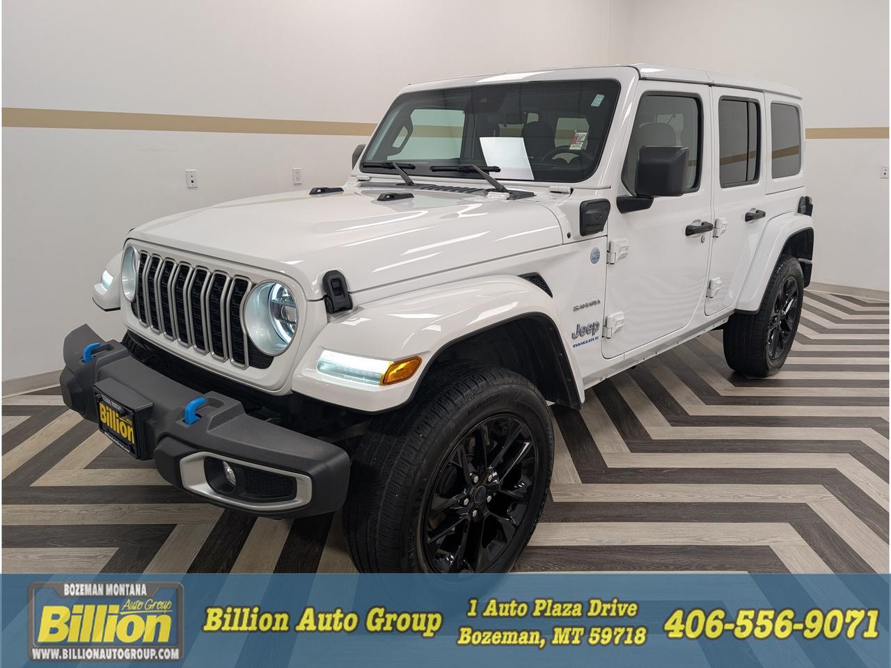 2024 Jeep Wrangler 4xe Sahara Plug-in Hybrid Electric (PHEV)