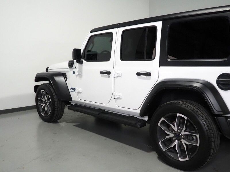 2024 Jeep Wrangler 4xe Sport S *ADAPTIVE CRUISE, COLLISION ALERT, BACKUP-CAMERA, COLOR TOUCHSCREEN, 3-PIECE HARD TOP, HEATED SEATS/STEERING, REMOTE START, KEYLESS ENTRY, ALPINE AUDIO, LED HEADLIGHTS, ANDROID & APPLE Round Rock TX