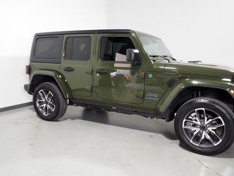 2024 Jeep Wrangler 4xe Sport S *ADAPTIVE CRUISE, SAFETY ALERTS, BACKUP-CAMERA, COLOR TOUCHSCREEN, 3-PIECE HARD TOP, HEATED SEATS/STEERING, REMOTE START, KEYLESS ENTRY, 20 INCH WHEELS, ANDROID & APPLE Round Rock TX