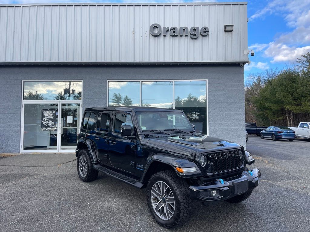 2024 Jeep Wrangler High Altitude 4xe Orange MA