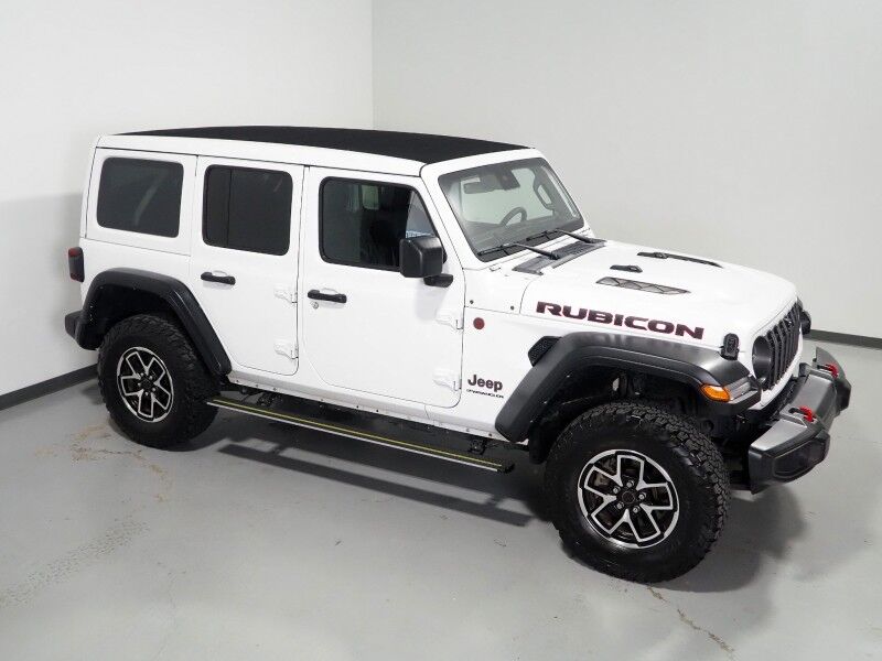 2024 Jeep Wrangler Rubicon 4WD *SKY ONE-TOUCH POWER-TOP, NAVIGATION, ADAPTIVE CRUISE, SAFETY ALERTS, BACKUP-CAMERA, COLOR TOUCHSCREEN, NAPPA LEATHER, HEATED SEATS/STEERING, REMOTE START, ALPINE AUDIO, ANDROID & APPLE Round Rock TX