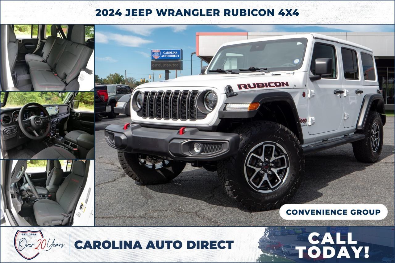 2024 Jeep Wrangler Rubicon 4X4 / Convenience Group / Hard Top