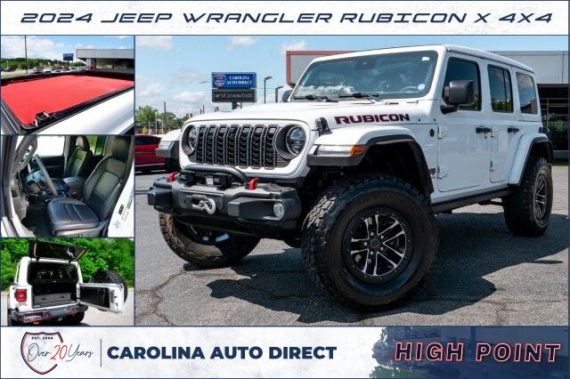 2024 Jeep Wrangler Rubicon X 4X4 / Nappa Leather / Sky One Roof!