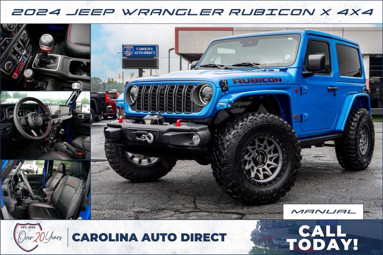 2024 Jeep Wrangler Rubicon X 4X4 / Wheels & Tires Upgrade / Manual!