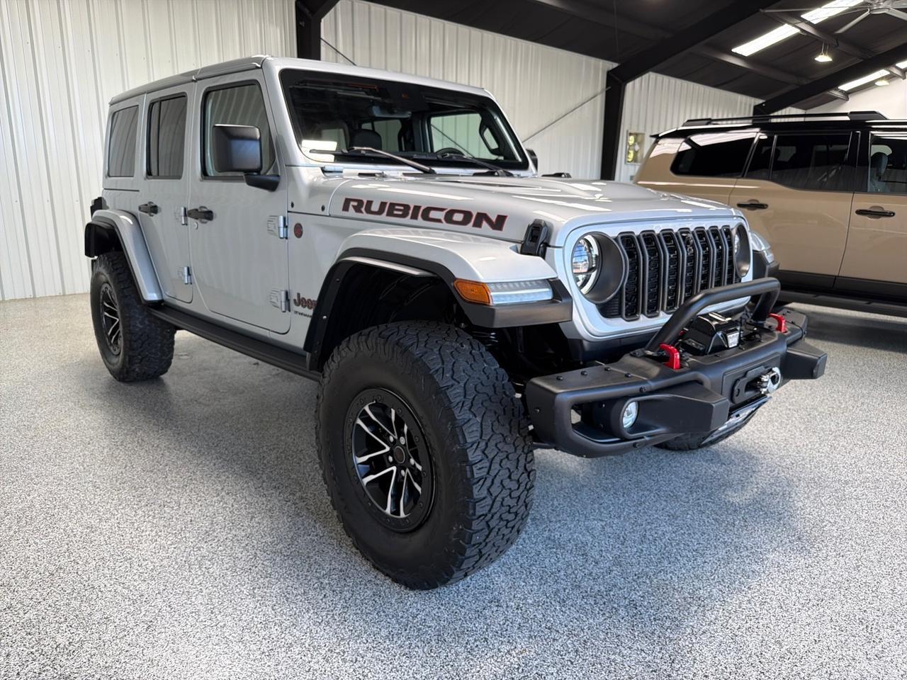 2024 Jeep Wrangler Rubicon X, Warn Winch, HD Rock Slider w/ Step, Automatic Houston TX