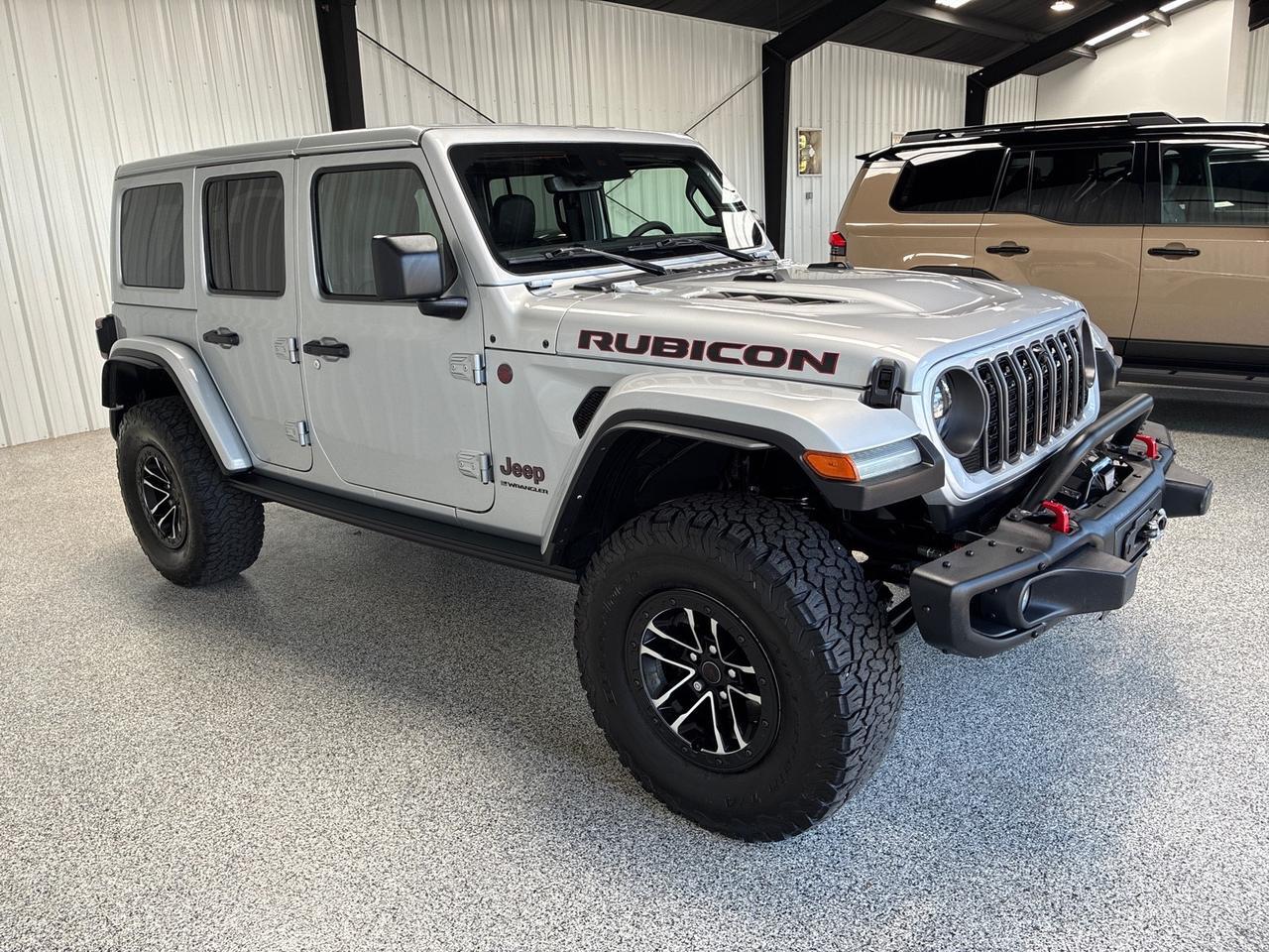 2024 Jeep Wrangler Rubicon X, Warn Winch, HD Rock Slider w/ Step, Automatic Houston TX