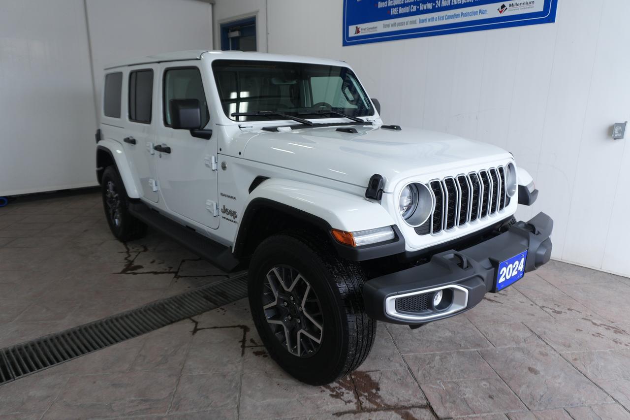 2024 Jeep Wrangler Sahara 4DR 4X4 PAINTED FREEDOM TOP
