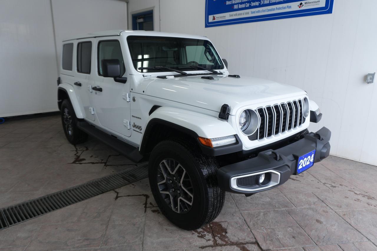 2024 Jeep Wrangler Sahara 4DR 4X4 PAINTED FREEDOM TOP