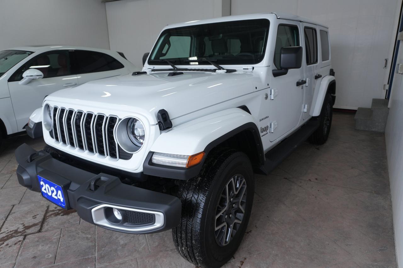 2024 Jeep Wrangler Sahara 4DR 4X4 PAINTED FREEDOM TOP Listowel ON