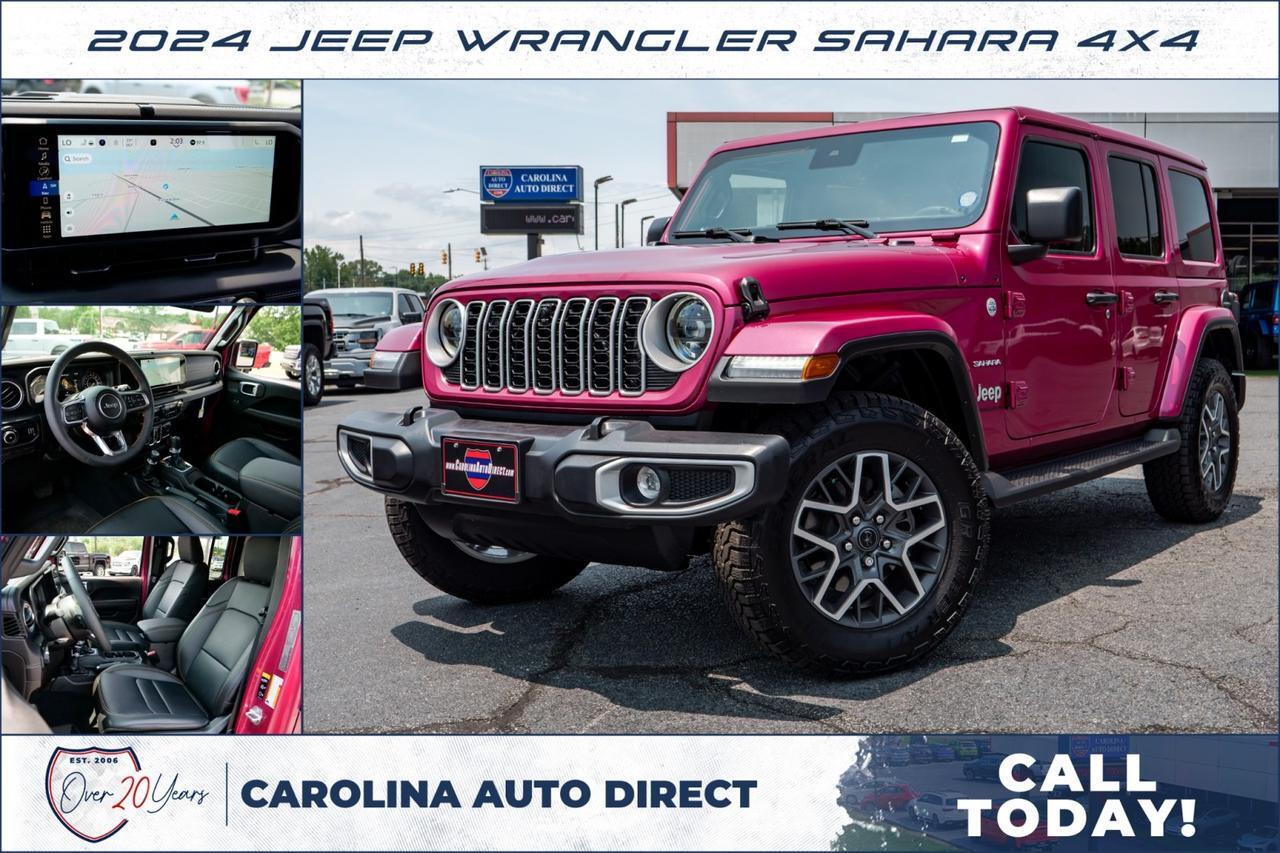 2024 Jeep Wrangler Sahara 4X4 / Technology Group / Leather Seats!