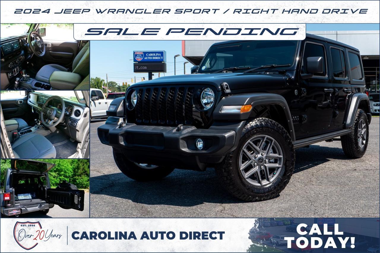2024 Jeep Wrangler Sport / Right Hand Drive / Convenience Group!