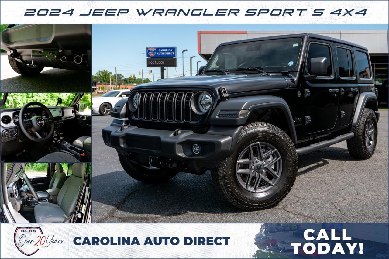 2024 Jeep Wrangler Sport S 4X4 / Adaptive Cruise / Hard Top!
