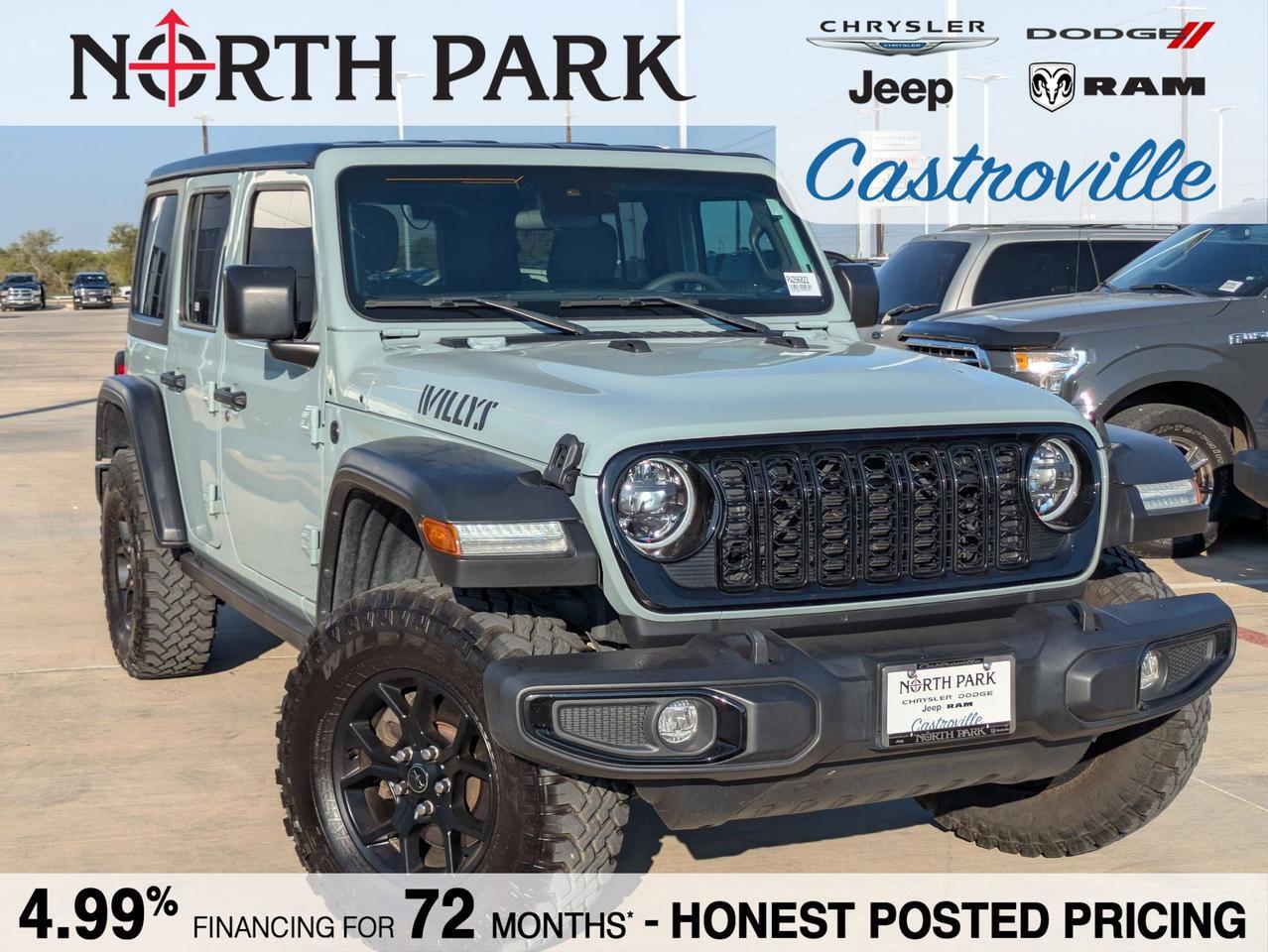 2024 Jeep Wrangler Willys Castroville TX