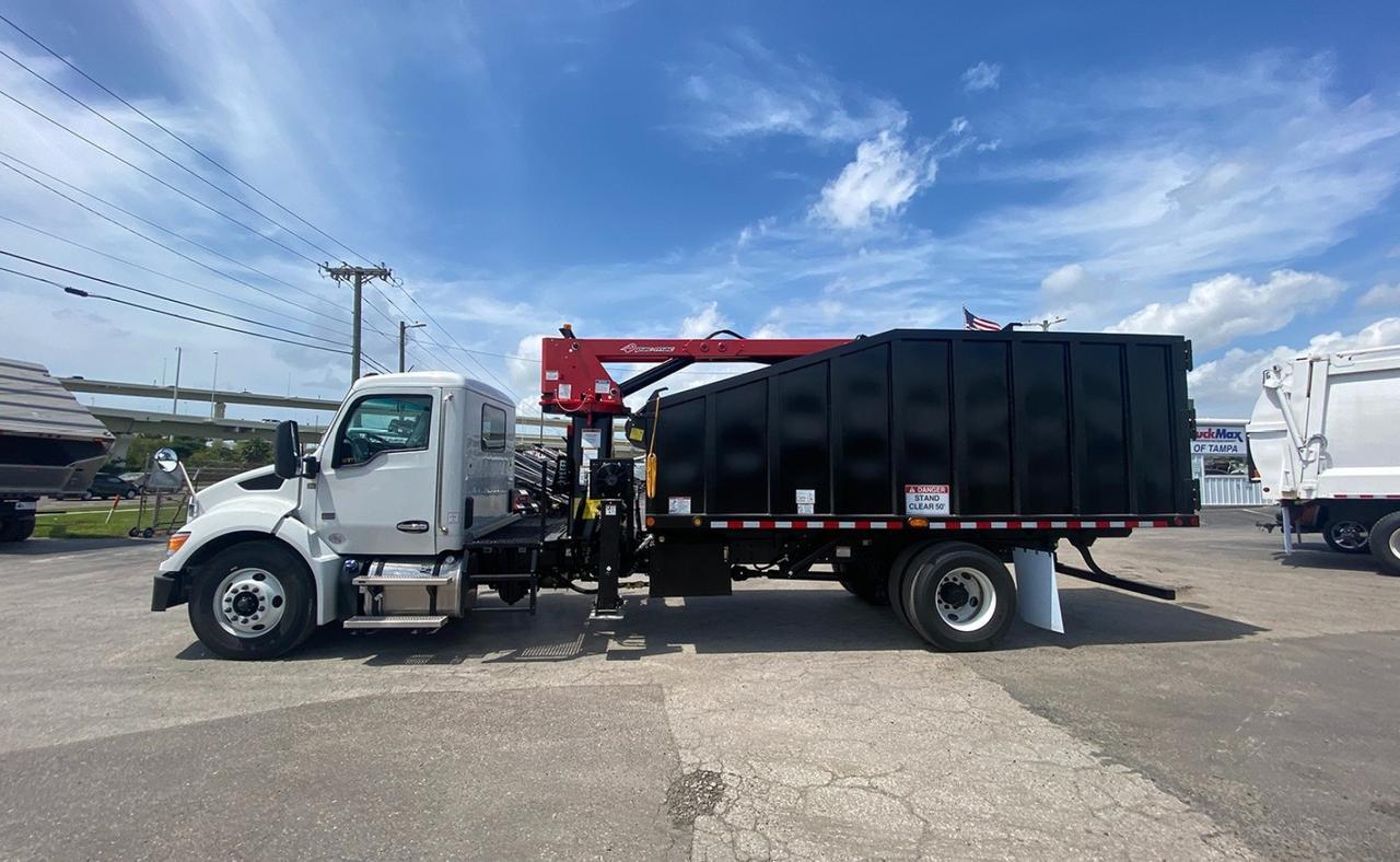 2024 Kenworth T380 28 yd Pac Mac Grapple Truck Tampa FL